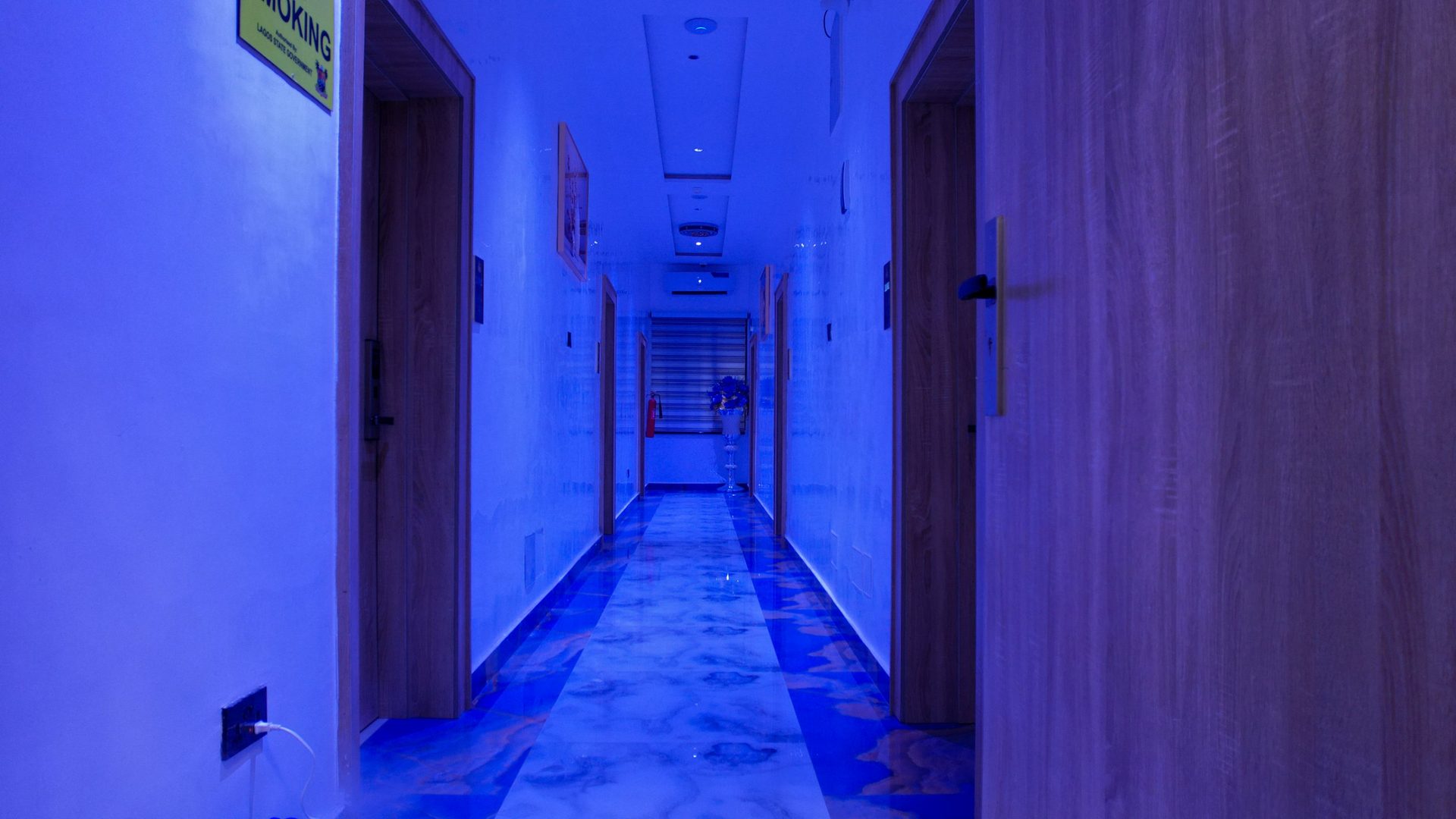 Corridor at Tonelz Hotel